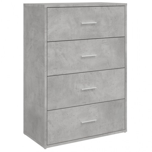 Kommoder 2 stk. 60 x 31 x 84 cm - betongrå