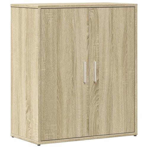 Skænke 2 stk. 60x31x70 cm konstrueret træ sonoma-eg
