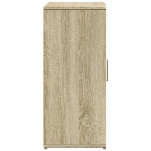 Skænke 2 stk. 60x31x70 cm konstrueret træ sonoma-eg