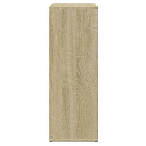 Skænke 2 stk. 60x30x84 cm konstrueret træ sonoma-eg