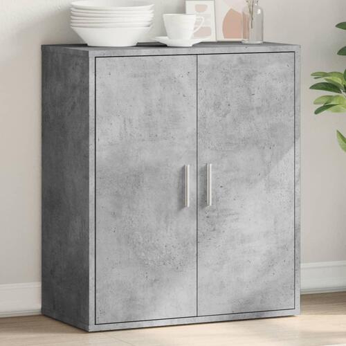 Skænk 79x38x80 cm konstrueret træ betongrå