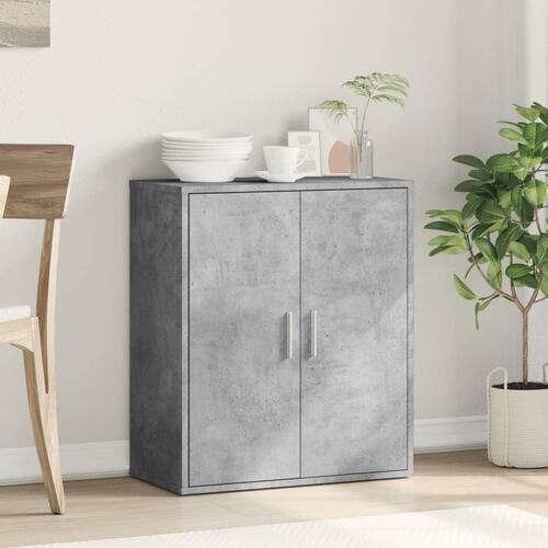 Skænk 79x38x80 cm konstrueret træ betongrå