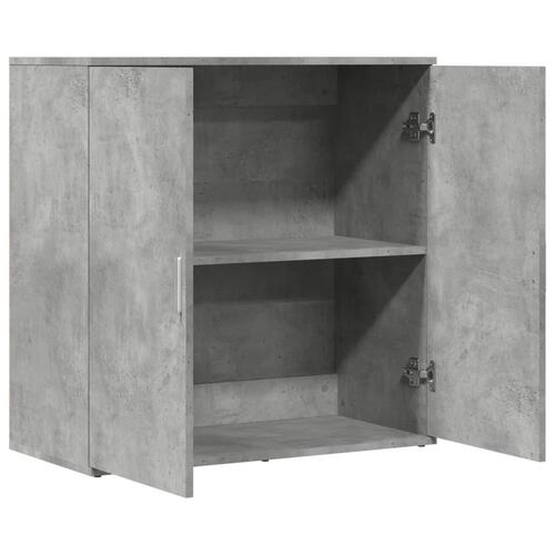 Skænk 79x38x80 cm konstrueret træ betongrå