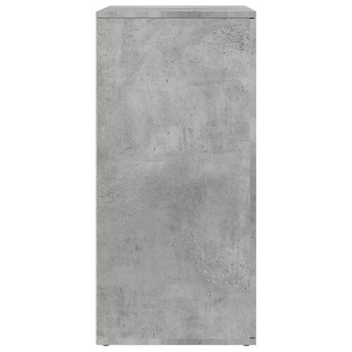 Skænk 79x38x80 cm konstrueret træ betongrå