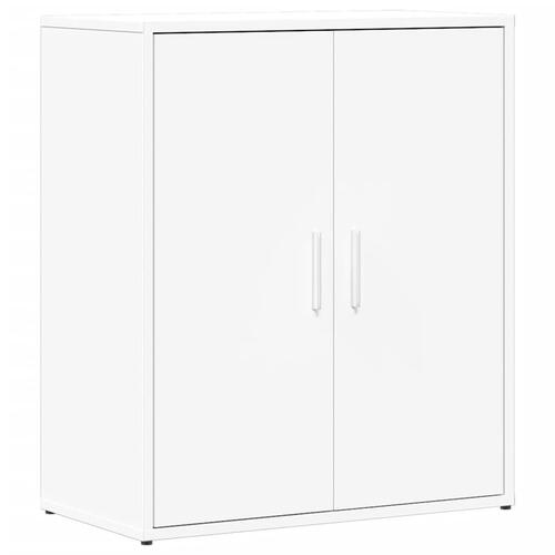 Skænke 2 stk. 60x31x70 cm konstrueret træ hvid
