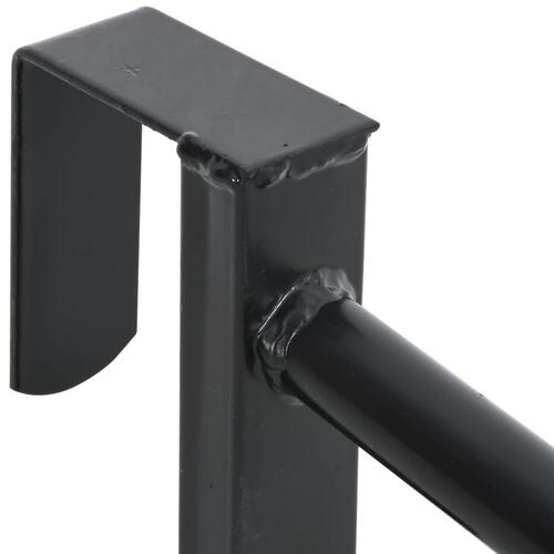 Sadelholder 2 arme jern sort
