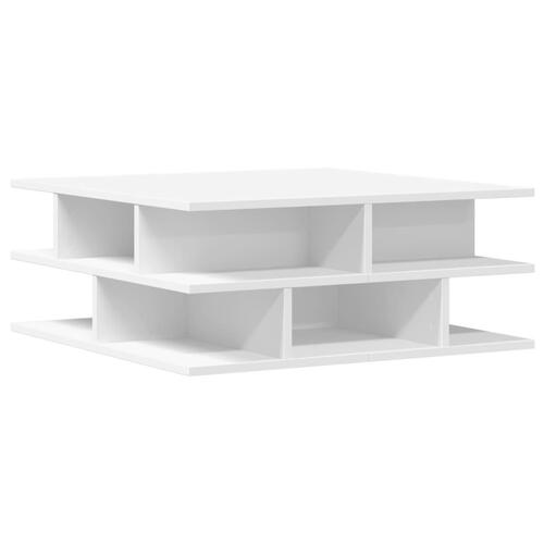 Sofabord 70x70x29 cm spånplade hvid