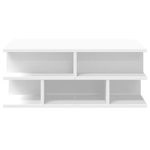 Sofabord 70x70x29 cm spånplade hvid