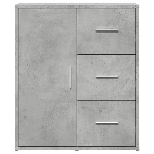 Skænke 2 stk. 60x31x70 cm konstrueret træ betongrå