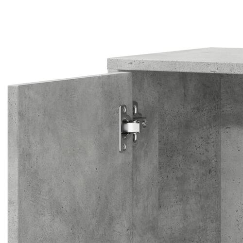 Skænke 2 stk. 60x31x70 cm konstrueret træ betongrå