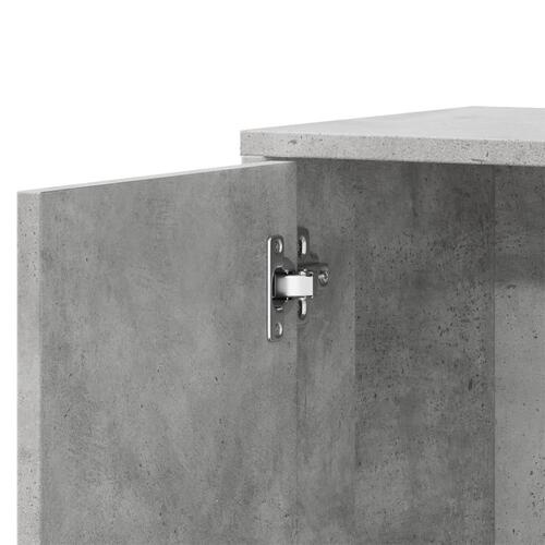 Skænke 2 stk. 60x31x70 cm konstrueret træ betongrå