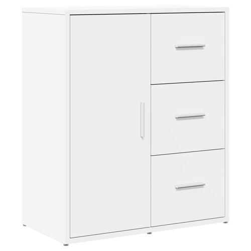 Skænke 2 stk. 60x31x70 cm konstrueret træ hvid