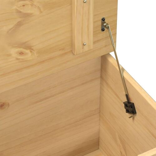 Opbevaringsboks Corona 90x78x45 cm massivt fyrretræ