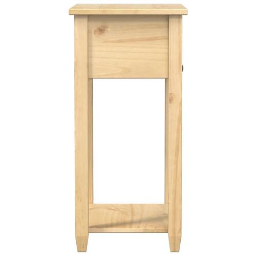 Konsolbord Corona 55x35x73 cm massivt fyrretræ