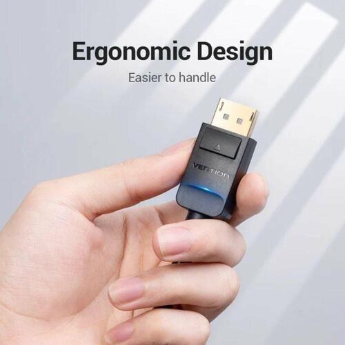 DisplayPort til VGA-adapter Vention HBLBH Sort 2 m