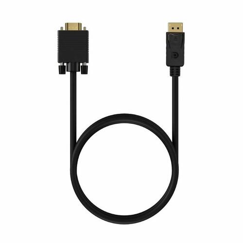 DisplayPort til VGA-adapter Aisens A125-0552 Sort 1 m