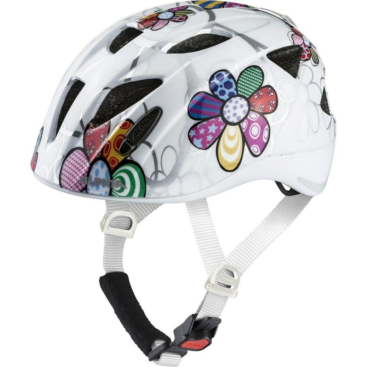 Cykelhjelm til voksne Alpina A9710 Hvid Multifarvet 49-54 cm