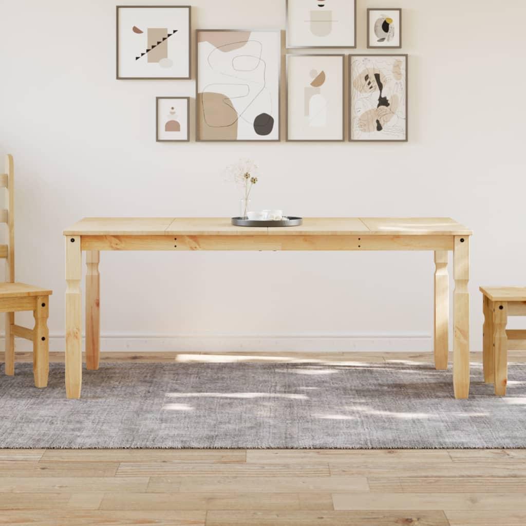 Spisebord Corona 180x90x75 cm massivt fyrretræ