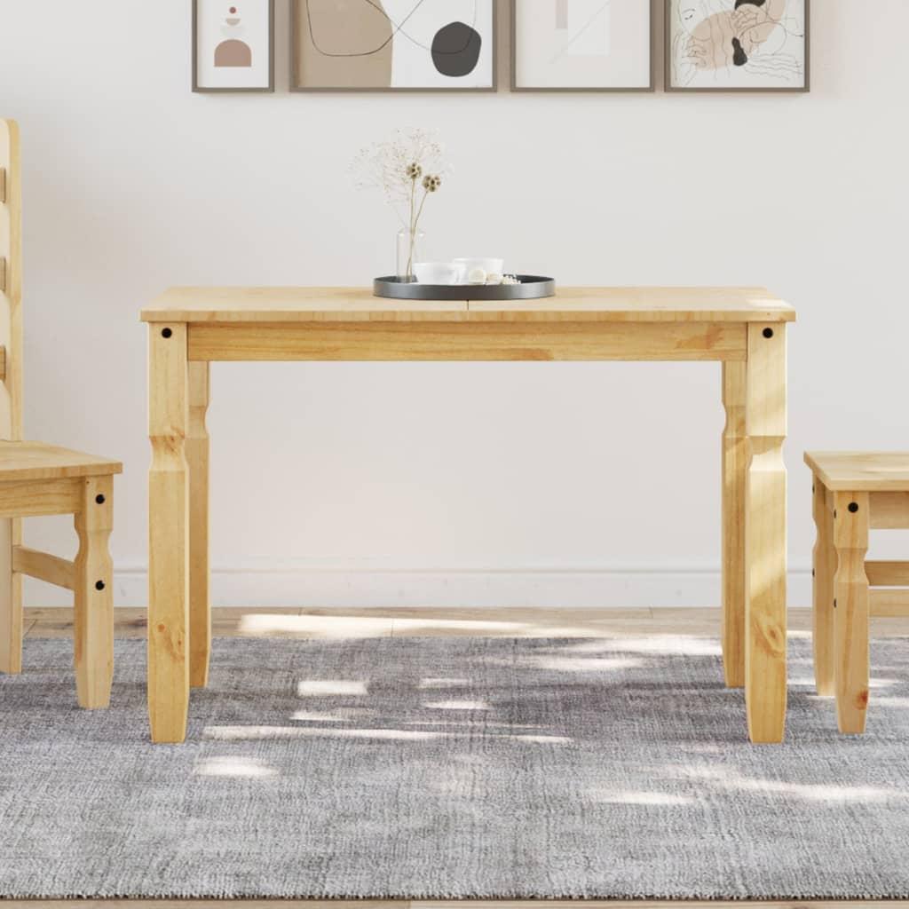 Spisebord Corona 112x60x75 cm massivt fyrretræ