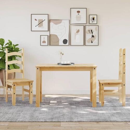 Spisebordsstole 2 stk. Corona 42x47x107 cm massivt fyrretræ