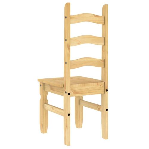 Spisebordsstole 2 stk. Corona 42x47x107 cm massivt fyrretræ