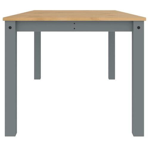 Spisebord Panama 180x90x75 cm massivt fyrretræ grå