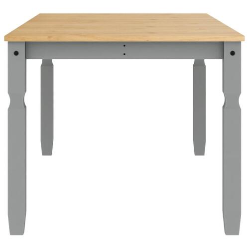 Spisebord Corona 180x90x75 cm massivt fyrretræ grå