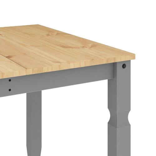 Spisebord Corona 180x90x75 cm massivt fyrretræ grå