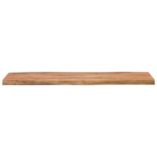 Bordplade 100x40x2,5 cm rektangulær massivt akacietræ