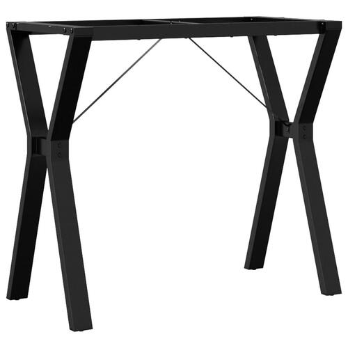Bordben til spisebord 80x40x73 cm Y-stel støbejern