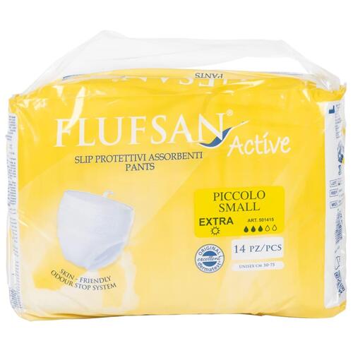 Flufsan voksenble til inkontinens 14 stk. str. S