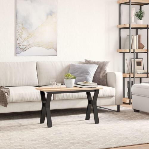 Bordben til sofabord 70x30x43 cm Y-stel støbejern