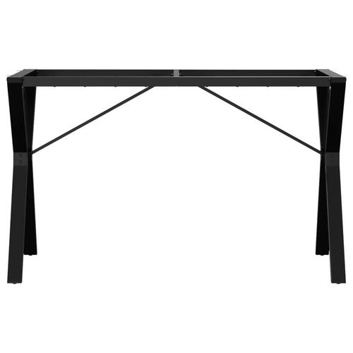 Bordben til spisebord 120x60x73 cm Y-stel støbejern