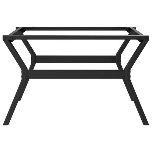 Bordben til sofabord 80x70x43 cm Y-stel støbejern