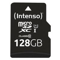 Mikro-SD-hukommelseskort med adapter INTENSO 128 GB