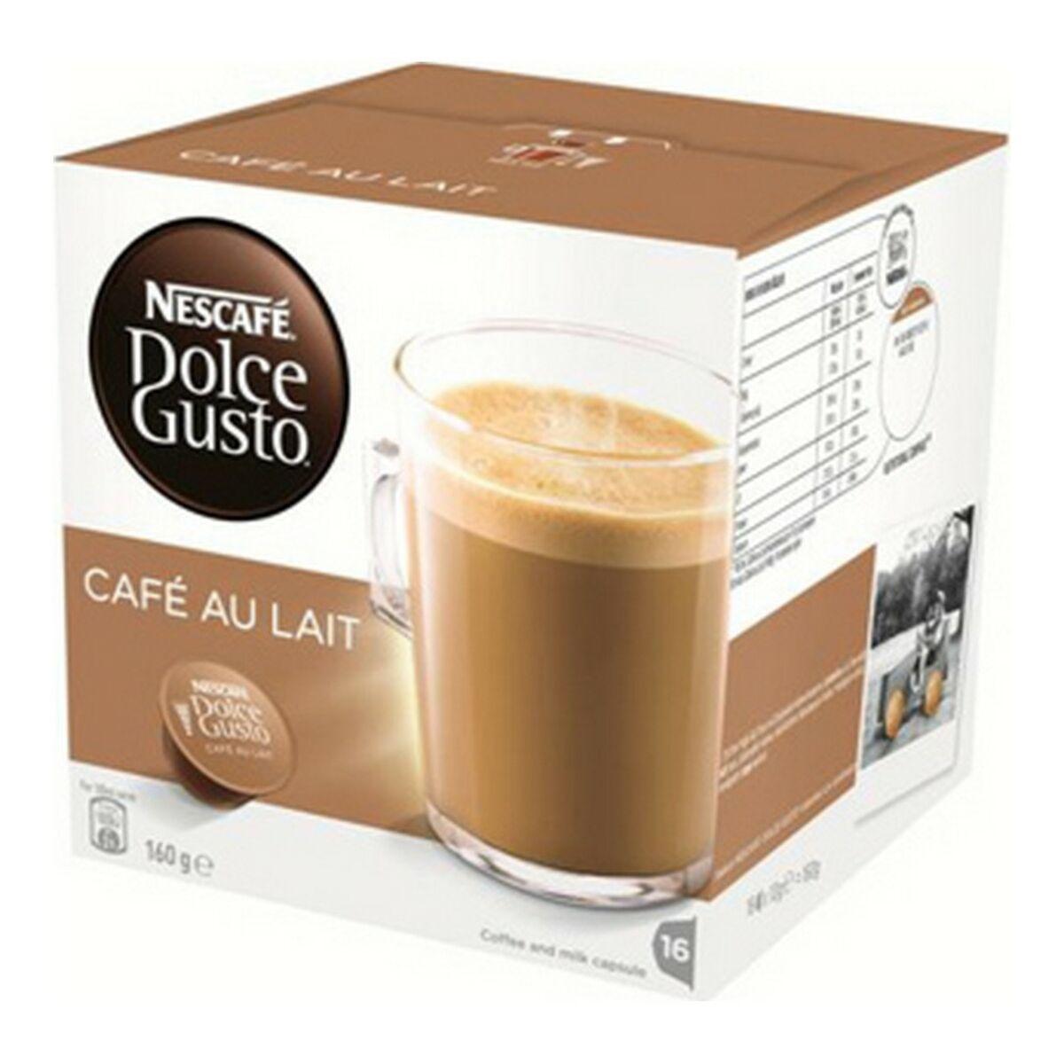 Dolce Gusto kaffekapsler Café au Lait - 16 stk
