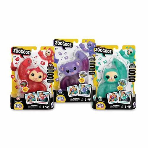 Interaktive Kæledyr Famosa Zoogooz Little Live Pets 17 cm
