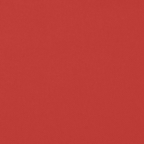 Stolehynder 2 stk. 40x40x7 cm oxfordstof rød