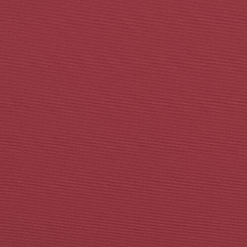 Stolehynder 2 stk. 40x40x7 cm oxfordstof vinrød