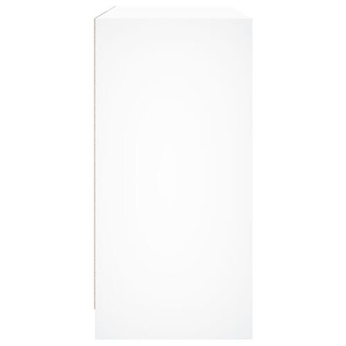 Skænk 102x37x75,5 cm konstrueret træ hvid