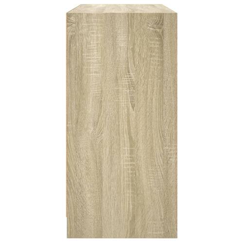 Skænk 102x37x75,5 cm konstrueret træ sonoma-eg