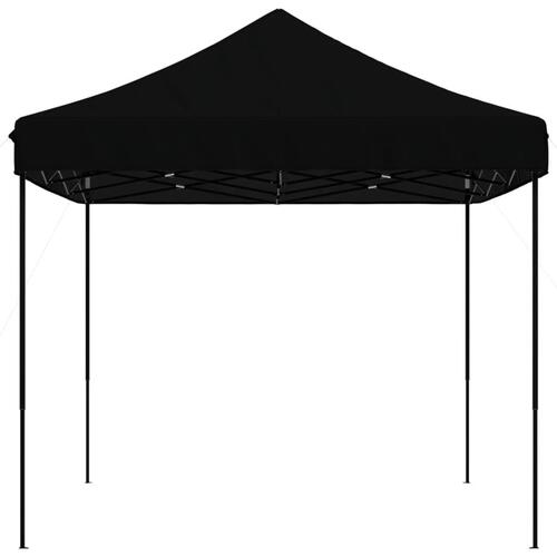 Foldbart pop up-festtelt 440x292x315 cm sort