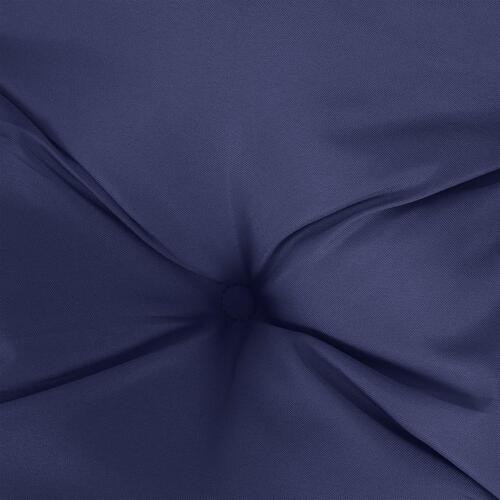 Stolehynder 4 stk. 40x40x7 cm oxfordstof marineblå