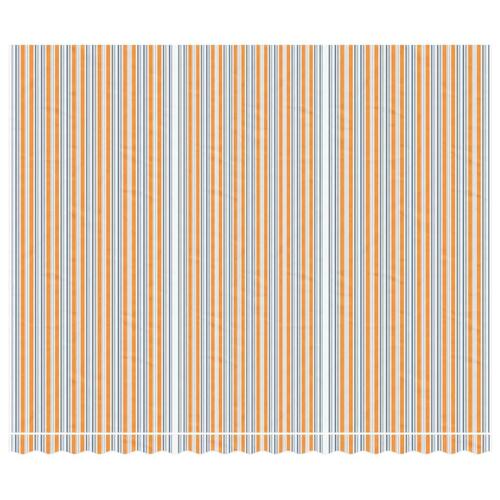 Markisedug 4,5x,3,5 m stribet flerfarvet