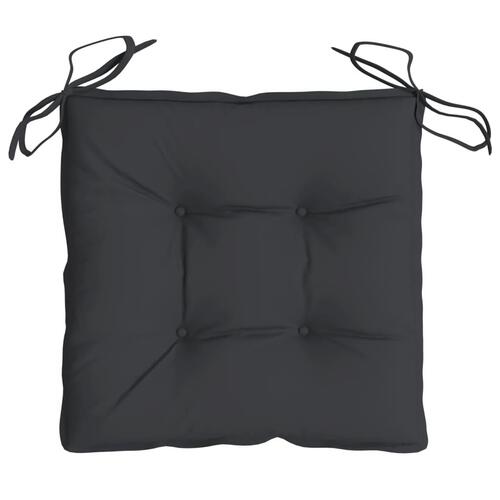 Stolehynder 2 stk. 40x40x7 cm oxfordstof sort