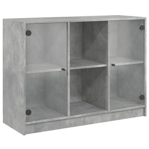 Skænk 102x37x75,5 cm konstrueret træ betongrå