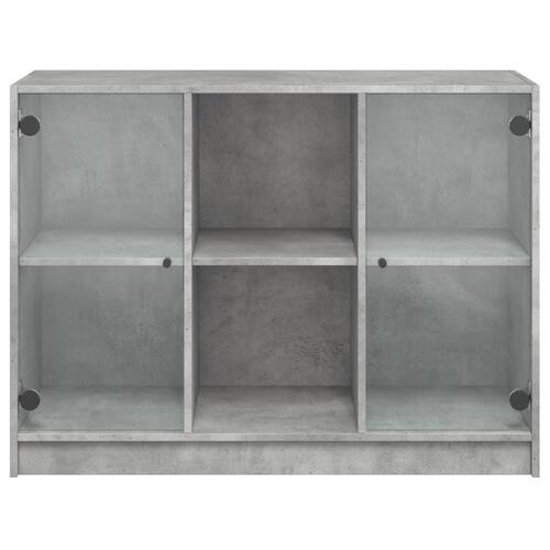 Skænk 102x37x75,5 cm konstrueret træ betongrå