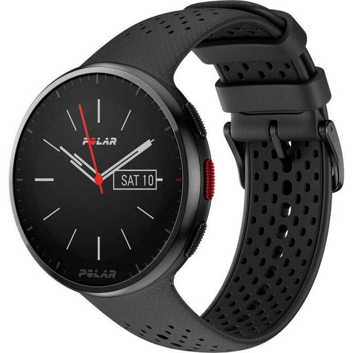 Polar Pacer Pro smartwatch 1,2" - grå/sort M/L med pulsmåling