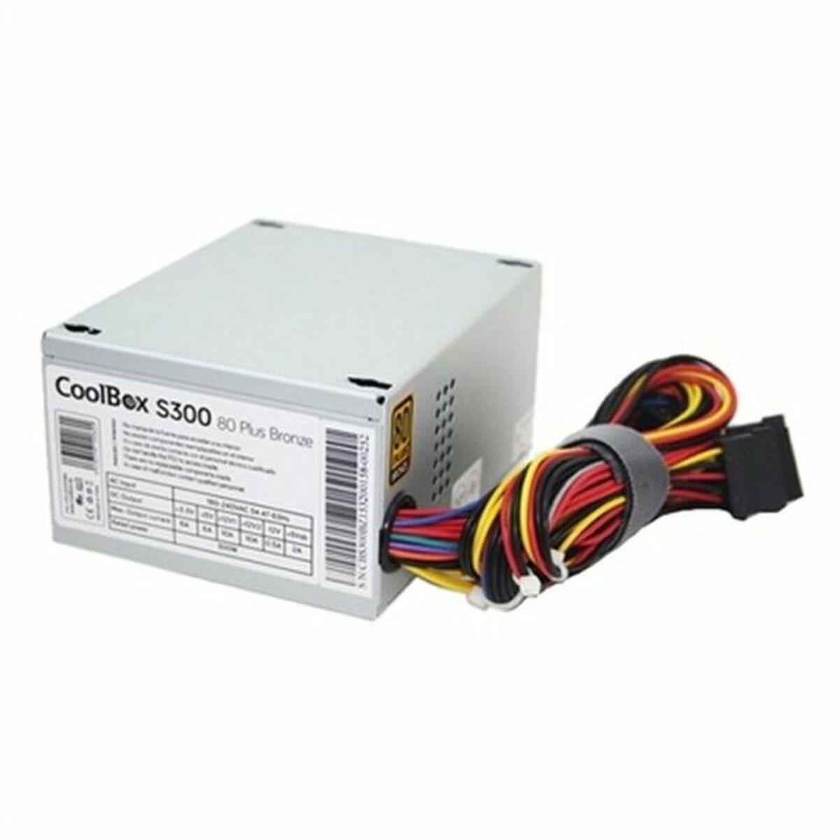Strømforsyning CoolBox FALCOO300SBZ Sølvfarvet 300 W 80 Plus Bronze