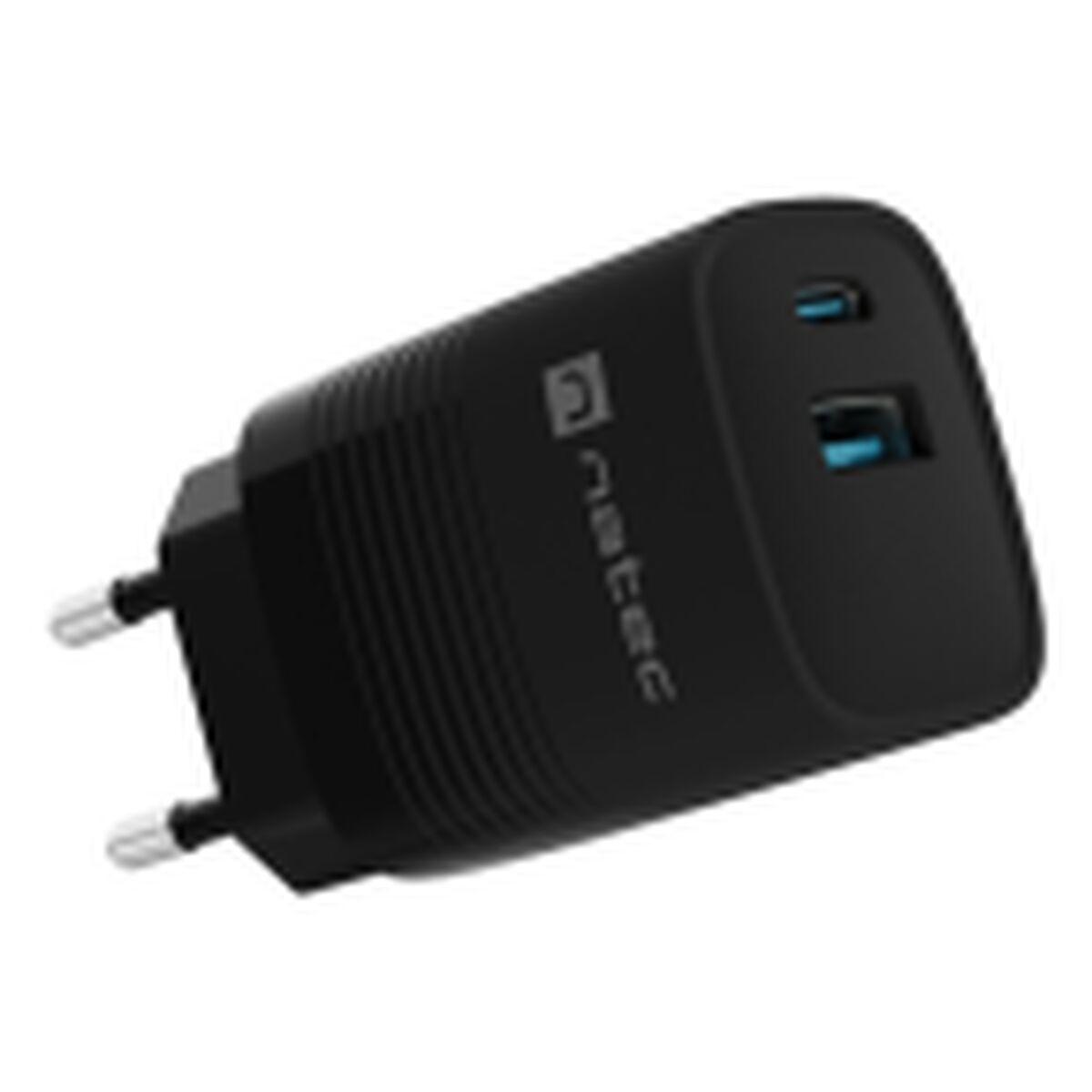 Natec Ribera power adapter - GaN - USB 24 pin USB-C - 30 Watt